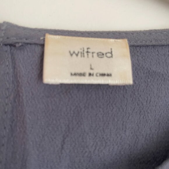 Aritzia Wilfred Short Sleeve Maxi Dress (L) - Lilac - Picture 3 of 5